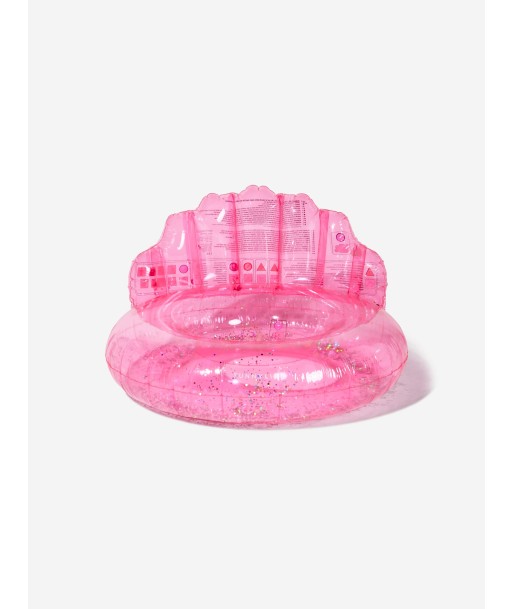 Sunnylife Girls Shell Luxe Pool Ring in Pink brillant des détails fins