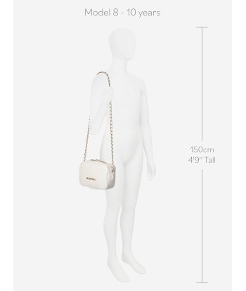 Valentino Girls Relax Camera Bag in White shop