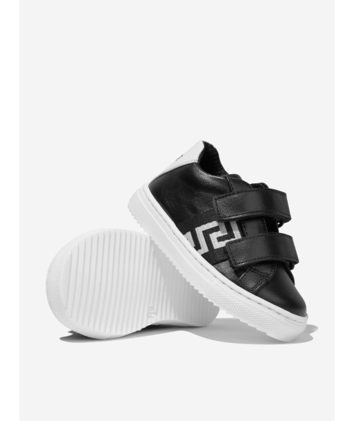 Versace Kids Leather Greca Trainers acheter en ligne