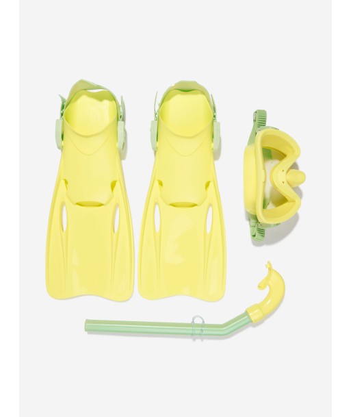 Sunnylife Kids Sea Seeker Medium Dive Set in Yellow sur le site 