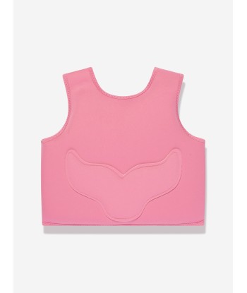 Sunnylife Girls Ocean Treasure Swim Vest in Pink Fin de série