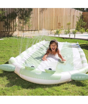 Sunnylife Kids Shark Tribe Slip and Slide in Green Par le système avancé 