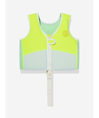 Sunnylife Kids Shark Tribe Swim Vest in Yellow En savoir plus