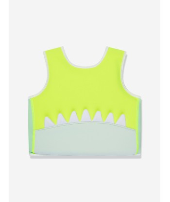 Sunnylife Kids Shark Tribe Swim Vest in Yellow paiement sécurisé