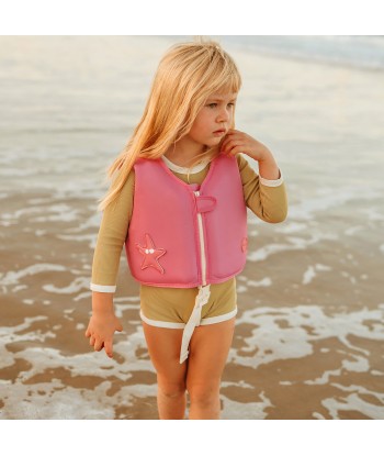 Sunnylife Girls Ocean Treasure Swim Vest in Pink Fin de série