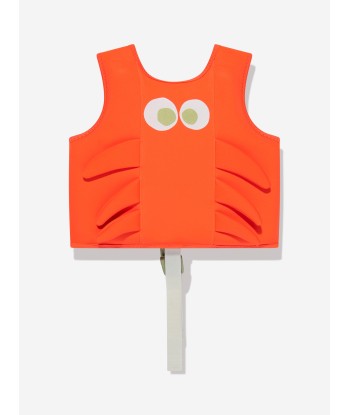 Sunnylife Kids Sonny The Sea Creature Swim Vest in Orange votre