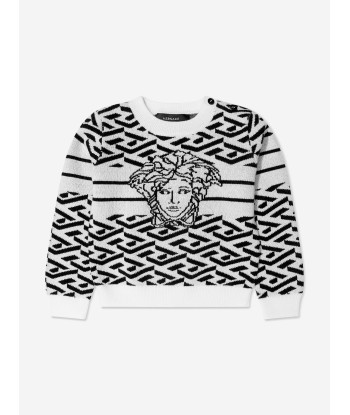 Versace Baby Logo Knitted Sweater plus qu'un jeu 