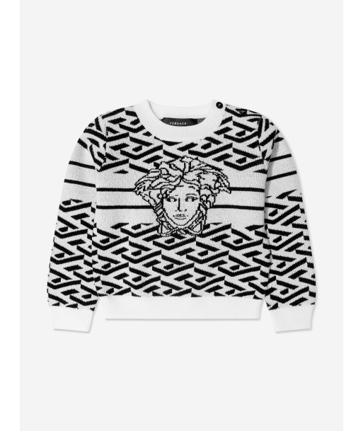 Versace Baby Logo Knitted Sweater plus qu'un jeu 