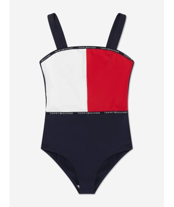 Tommy Hilfiger Girls Logo Swimming Costume in Multicolour 2 - 3 jours ouvrés.