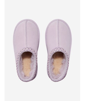 UGG Girls Suede Tasman II Slippers in Lilac Venez acheter