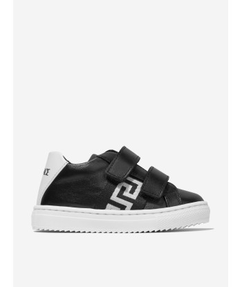 Versace Kids Leather Greca Trainers acheter en ligne