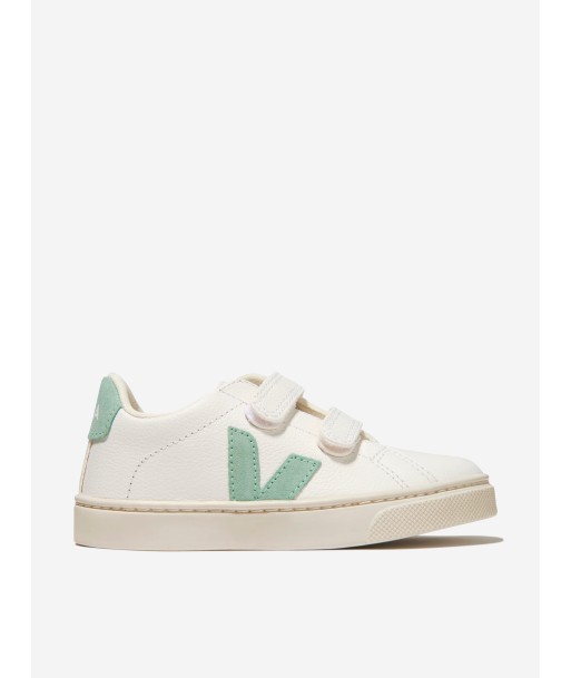 Veja Girls Small Esplar Velcro Trainers in White vous aussi creer 