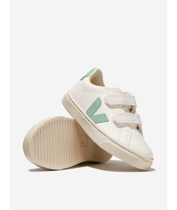 Veja Girls Small Esplar Velcro Trainers in White vous aussi creer 