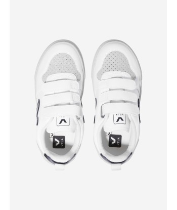 Veja Kids Canvas V-10 Trainers in White s'inspire de l'anatomie humaine