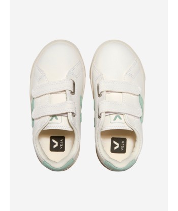 Veja Girls Small Esplar Velcro Trainers in White vous aussi creer 