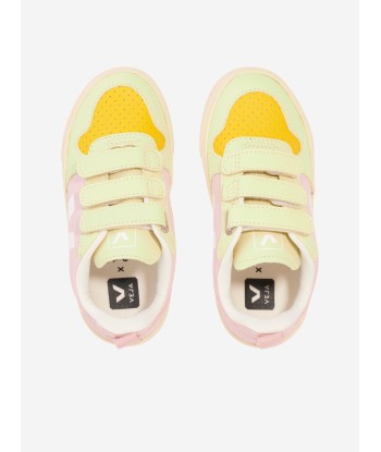 Veja Girls Small V-10 Animal Observatory Trainers in Pink sur le site 