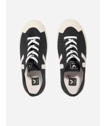 Veja Kids Small Flip El Lace Up Trainers in Black prix