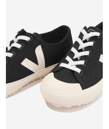 Veja Kids Small Flip El Lace Up Trainers in Black prix