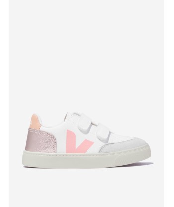 Veja Girls Small V-12 Velcro Trainers in Multicolour livraison et retour toujours gratuits