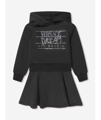 Versace Girls Hooded Sweater Dress de la marque