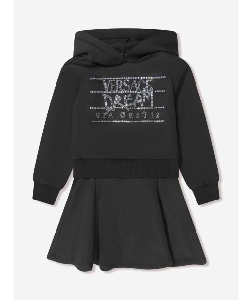 Versace Girls Hooded Sweater Dress de la marque