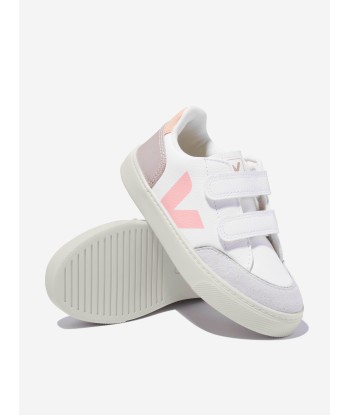 Veja Girls Small V-12 Velcro Trainers in Multicolour livraison et retour toujours gratuits