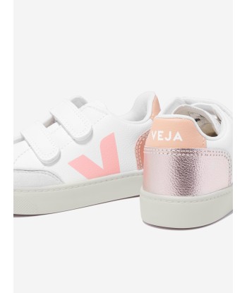 Veja Girls Small V-12 Velcro Trainers in Multicolour livraison et retour toujours gratuits