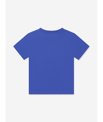 Versace Baby Boys Medusa Logo T-Shirt in Blue Comparez plus de prix