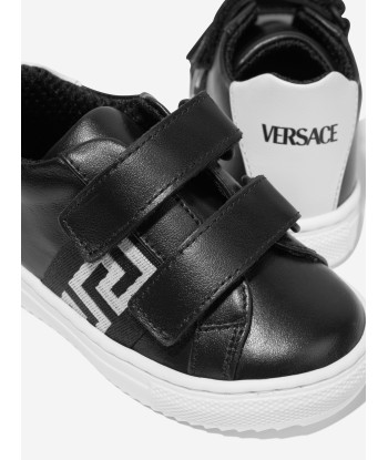 Versace Kids Leather Greca Trainers acheter en ligne