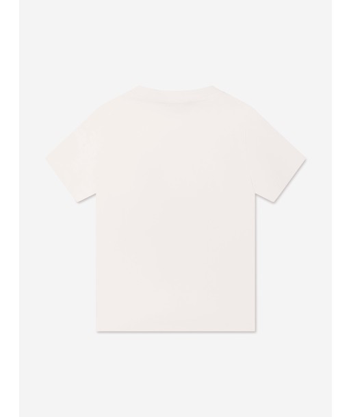 Versace Kids Medusa Logo T-Shirt in White commande en ligne