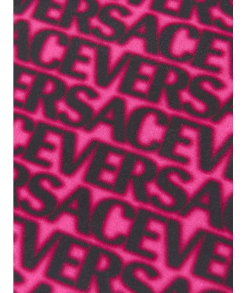 Versace Baby Girls Logo T-Shirt in Pink Découvrez la collection