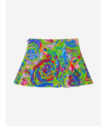 Versace Girls Kaleidoscopic Print Skirt de votre