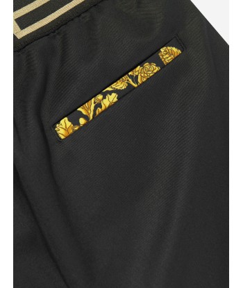 Versace Boys Maschera Baroque Pocket Shorts in Black prix pour 