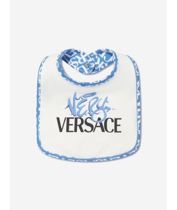 Versace Baby Boys Babygrow Gift Set in White la chaussure