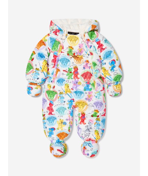 Versace Baby Girls Down Padded Snowsuit en ligne