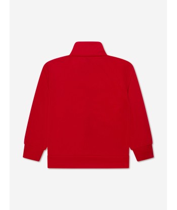 Golden Goose Kids Star Band Zip Up Track Jacket in Red À commander