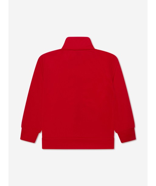 Golden Goose Kids Star Band Zip Up Track Jacket in Red À commander