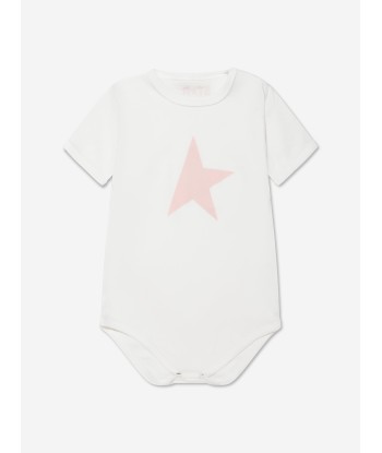 Golden Goose Baby Girls Star Logo Bath Gift Set in White de l' environnement