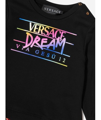 Versace Baby Girls Logo Sweater Dress de l' environnement