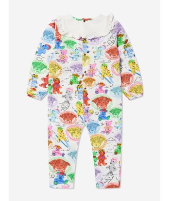 Versace Baby Girls Bear Logo Babygrow à prix réduit toute l'année