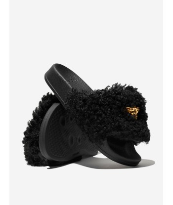 Versace Kid Fluffy Medusa Sliders 50% de réduction en Octobre 2024