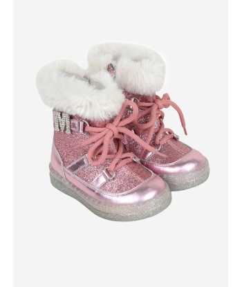 Monnalisa Girls Glitter Snow Boots en stock