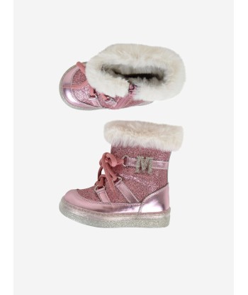 Monnalisa Girls Glitter Snow Boots en stock