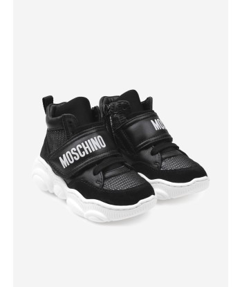 Moschino Kids Trainers - Leather & Mesh Trainers vente chaude votre 