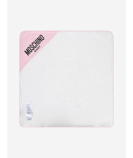 Moschino Girls Teddy Baby Blanket Pour