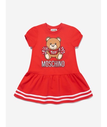 Moschino Girls Cotton Teddy Toy Cheerleader Dress Comment ça marche