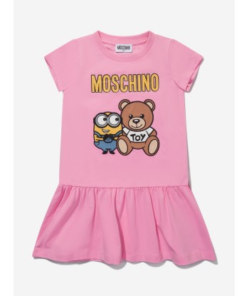 Moschino Girls Cotton Minion And Teddy Toy Dress vous aussi creer 