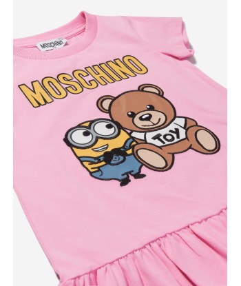 Moschino Girls Cotton Minion And Teddy Toy Dress vous aussi creer 