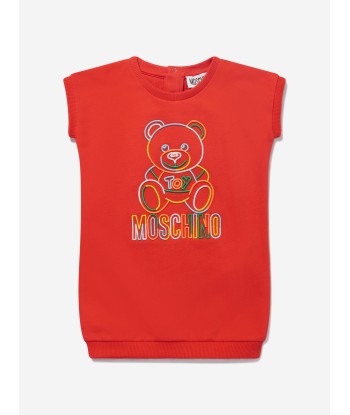 Moschino Baby Girls Cotton Logo Bear Dress Venez découvrir notre 