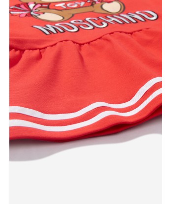 Moschino Girls Cotton Teddy Toy Cheerleader Dress Comment ça marche